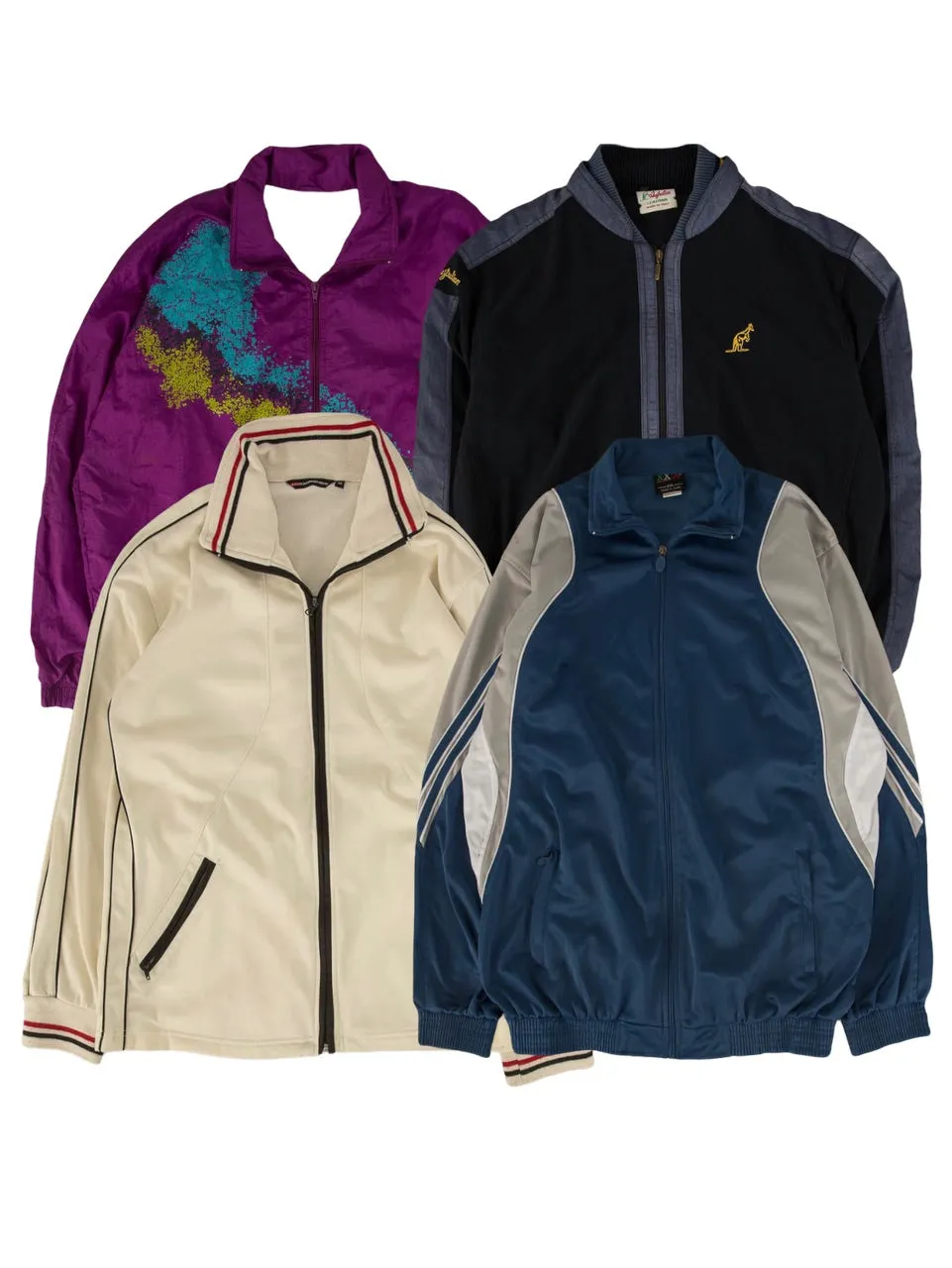 Vintage Unbranded Track Tops & Jackets Bundle (20pc)