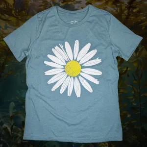 Women's Surfboard Daisy Crew Neck T-shirt